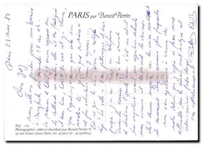 Paris — Kathedrale Notre-Dame — von Benoît Perrin — Rückseite