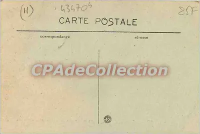 Witaj z CARCASSONNE — widok zamek i wież — wydawca nieznany, numer serii nie widoczny — Rewers