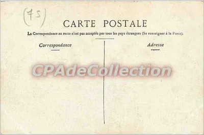 Paris - La Conciergerie — vue du pont et du bâtiment historique — éditeur non identifié — Verso