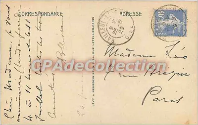 Rethondes — O Cruzeiro da Renderização, inaugurado em 11 de novembro de 1922 (Marcel Magès, arquiteto) — LL — Verso