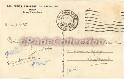 Iglesia de Notre-Dame — Dijon — Les Petits Tableaux de Bourgogne — Reverso