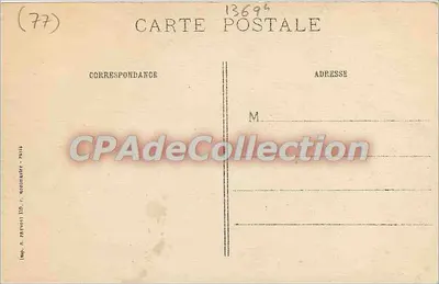 Zniszczony most — Bitwa nad Marne — Germigny-l'Évêque (S.-et-M.) — J. Courcier, 8 rue Simon-le-Franc, Paryż — Rewers