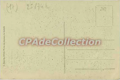 Saintes — Arco do Triunfo — editor R. Papeyvin, n° 6578 — Verso