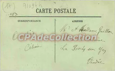 La Rochelle — L'Hôtel de Ville — La Cour — LL — n°143 — Verso