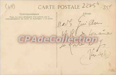 Castelo de Brissac — Quarto da Duquesa — Verso
