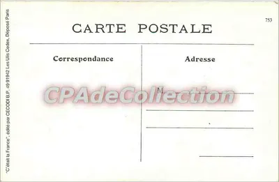 IN DE NORMANDIE — De steenbreker — Lib. H. Ermice, Vire — Achterkant