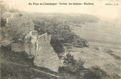 Vertus as falésias — Rochas — No país do Champagne — Edição j.D