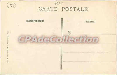Trincheiras alemãs destruídas — Champagne, Massiges (Marne) — J. Courcier, 8, rua Simon-Le-Franc, Paris — Verso