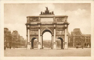 Arco do Triunfo do Carrousel — Paris — Edições d'Art Mona