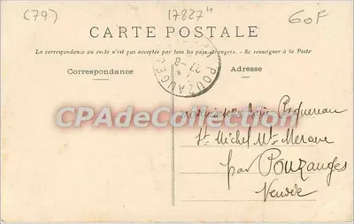 Bressuire — A Igreja, lado sul — Dando-Berry, Louddun - 419 — Verso