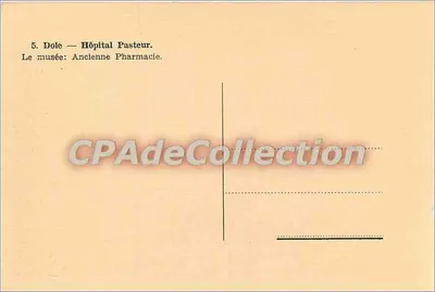 Dole — Hôpital Pasteur — Oude Apotheek — Huss. 5 — Achterkant