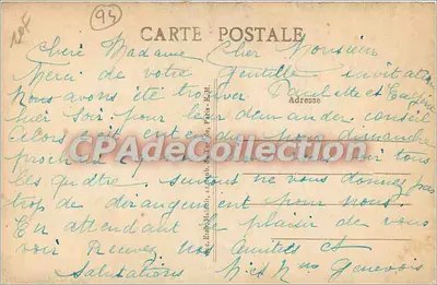 Lago Daumesnil — Bois de Vincennes — E.M. n°1006 — Verso