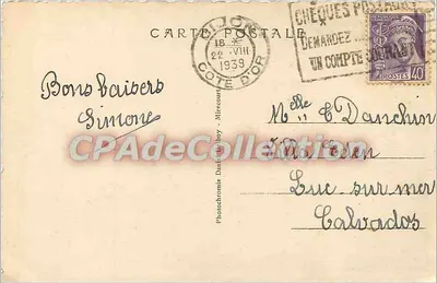 Dijon — Reloj de Jacquemart — D.D. n° 420 — Reverso