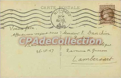 Vescovado de LILLE — Interior — E.C. — Reverso