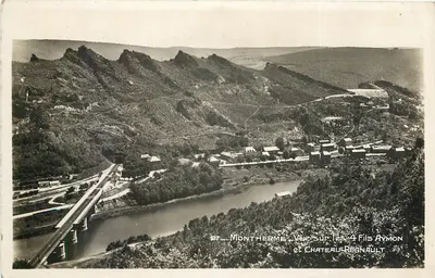 Monttherme - Vista dos 4 Filhos Aymon e Castelo Regnault