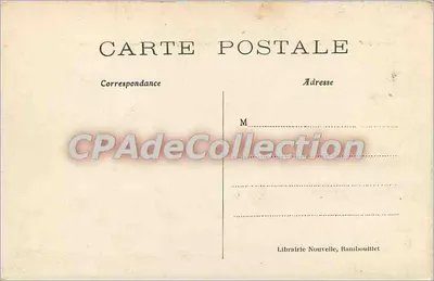 The Castle of Rambouillet and the Sphinx — Publisher Librairie Nouvelle, Rambouillet, n°19 — Back