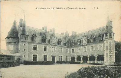 Ao redor de SALBRIS — Castelo de Nançay — D T.