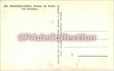 Bassins du Doubs — Pré Philibert — Péquiot — Reverso