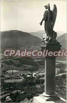 Les Alpes. Okolice GAP - Notre-Dame du Laus, widok z przełęczy Anioła (1.150 m.) — Wydawca ADEIL