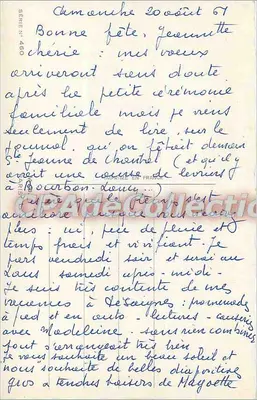 Arranjo de flores coloridas — editor Paris, série n° 460 — Verso