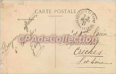 Clermont-Ferrand (P.-de-D.) — Place de Jaude — Marca 'La Frondelle' — Verso
