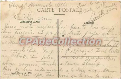 A Batalha de Rozelieures — 1914-1915 — E. Bardes, Impressor-Editor — Verso