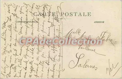 La Sainte-Baume - Aanloop naar de grot — anoniem, n° 3448 — Achterkant