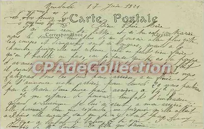 PARIS — Igreja de São Etienne do Monte, Capela e Túmulo de Santa Geneviève — JND, n° 250 — Verso