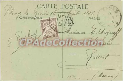 Boursault — O Castelo — J. Bracquemart, lib. édit., Épernay — Verso