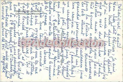 डेसैन्स (अर्देच) - ग्रामीण दृश्य गायों और गाड़ियों के साथ - एडिटर: टूरलूस — पीछे