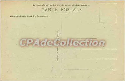 La Bourboule — Widok na pocztę i duże hotele — Ideal, n° 3036 — Rewers