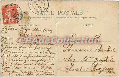 Hyères - Invoer van de Kerk van Sint-Paulus — cliché Giraud, n°8 — Achterkant