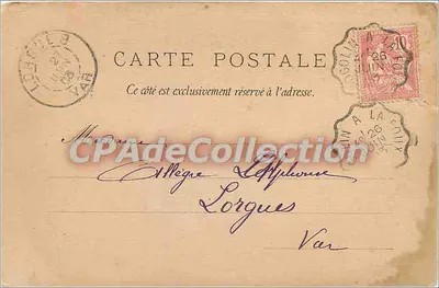 Retorno do Pai — B. Sirven, Imp. Édit. Toulouse, n° 5964 — Verso