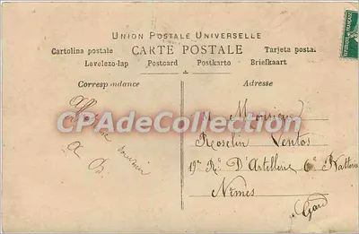 Jovem mulher na floresta — Irène, n°3336 — Irène — Verso