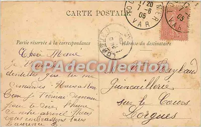 Toulon — De Spaarbank — Clavel, Edit., Toulon — Achterkant