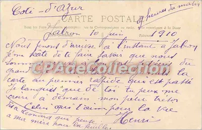 Jabron - Ogólny widok — Edit Rouvivier — Rewers