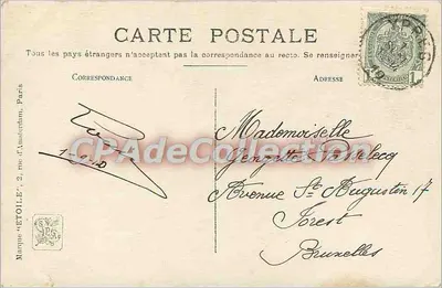 Entrada do Gladiador — Salon 1909 — E. Vassari — Verso