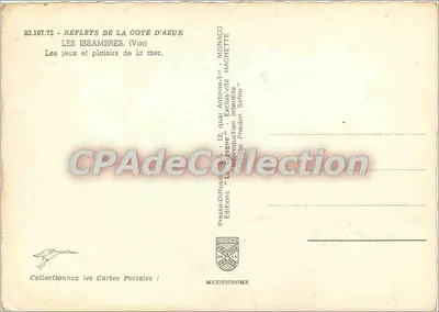 Les Issambres (Var) — Visão dos jogos e prazeres do mar — Edições Hachette — Verso