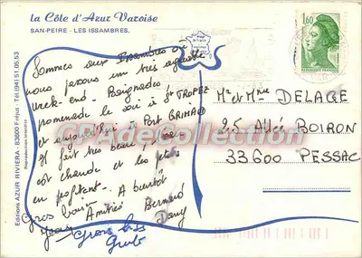 Sanpeire - Les Issambres — Edições da Costa Azul Varoisa — Verso