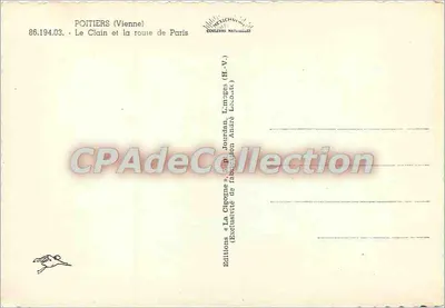 La Cigogne — Poitiers (Vienne) e la strada per Parigi — Edizioni La Cigogne — Verso