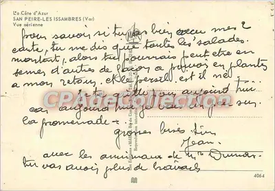 San Peire-les-Issambres (Var) — Vista aérea — Edições « MARA » — Verso