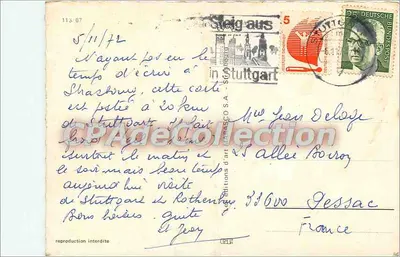 Strasbourg — Katedra — Wydawnictwo Sztuki STRASBOURG S.A. n°113-67 — Rewers