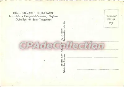 Kaplice bretońskie — Kaplice Bretanii — Wydawnictwo Art Jos — Rewers