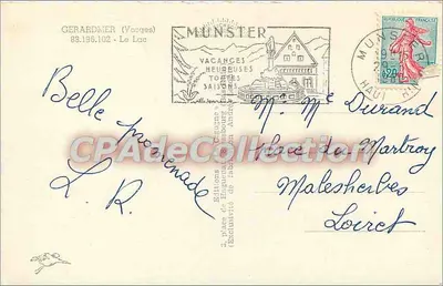 Nuotata sul lago di Münster — Edizioni della Cigogna — n° 185 — Verso