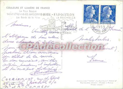 Saint-Étienne-de-Baïgorry — I Margini della Nive — Éditions d'Art YVON — Verso