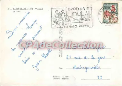 Saint-Gilles-sur-Vie — Port — Wydawnictwo Gaby — Rewers