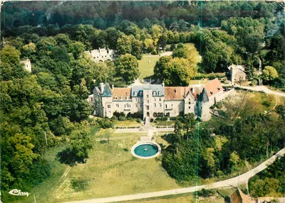 Schloss de Fère-en-Tardenois — Luftbild — Cinq
