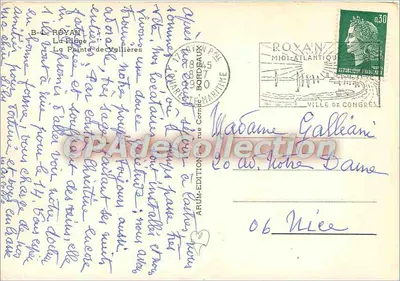 Royan - De Strand - De Punten van Vallières — ARFUM-ÉDITIONS — Achterkant