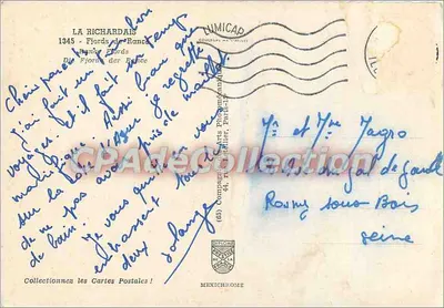 Puerto de pesca — La Richardais — editor IRIS, n° SH-K 184-3 — Reverso