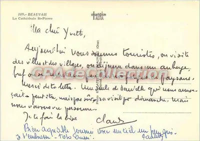 Beauvais — Katedra św. Piotra — Foto RICATELI (Oise) — Rewers